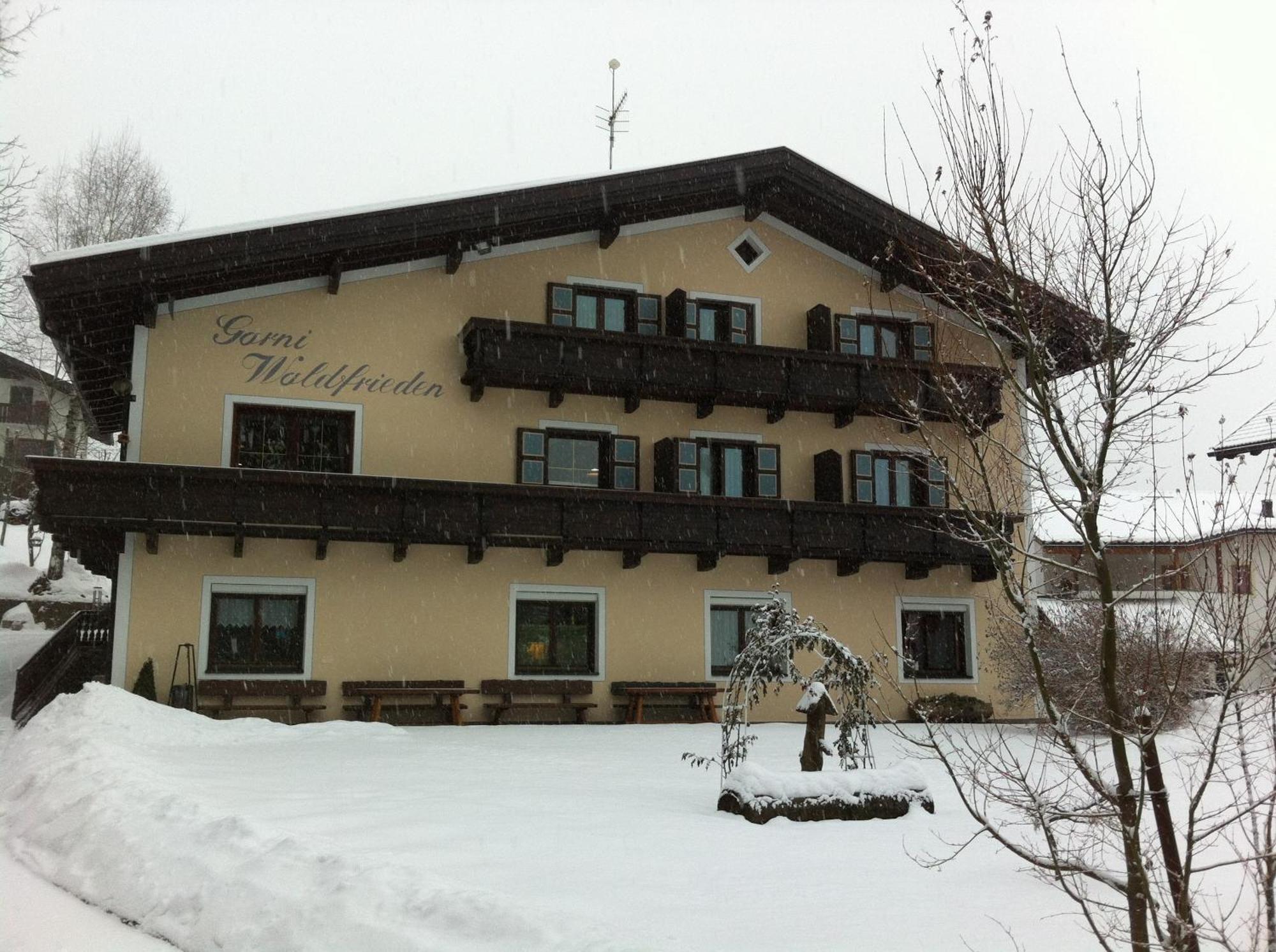 Garni Waldfrieden Hotel Castelrotto Bagian luar foto