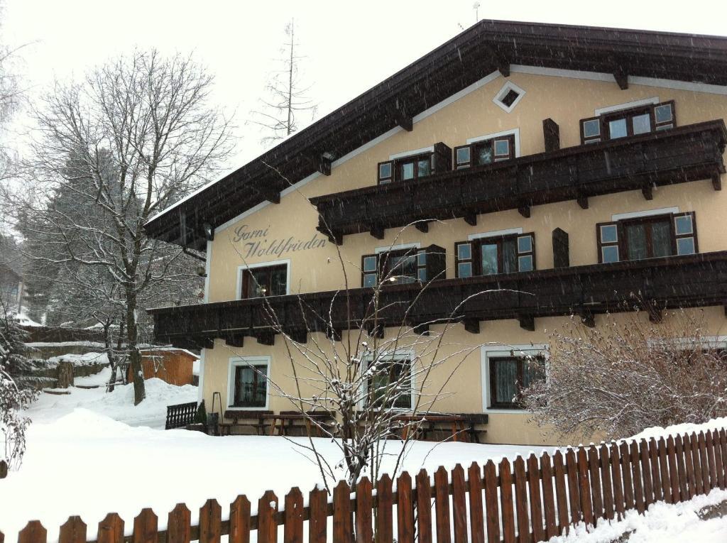 Garni Waldfrieden Hotel Castelrotto Bagian luar foto